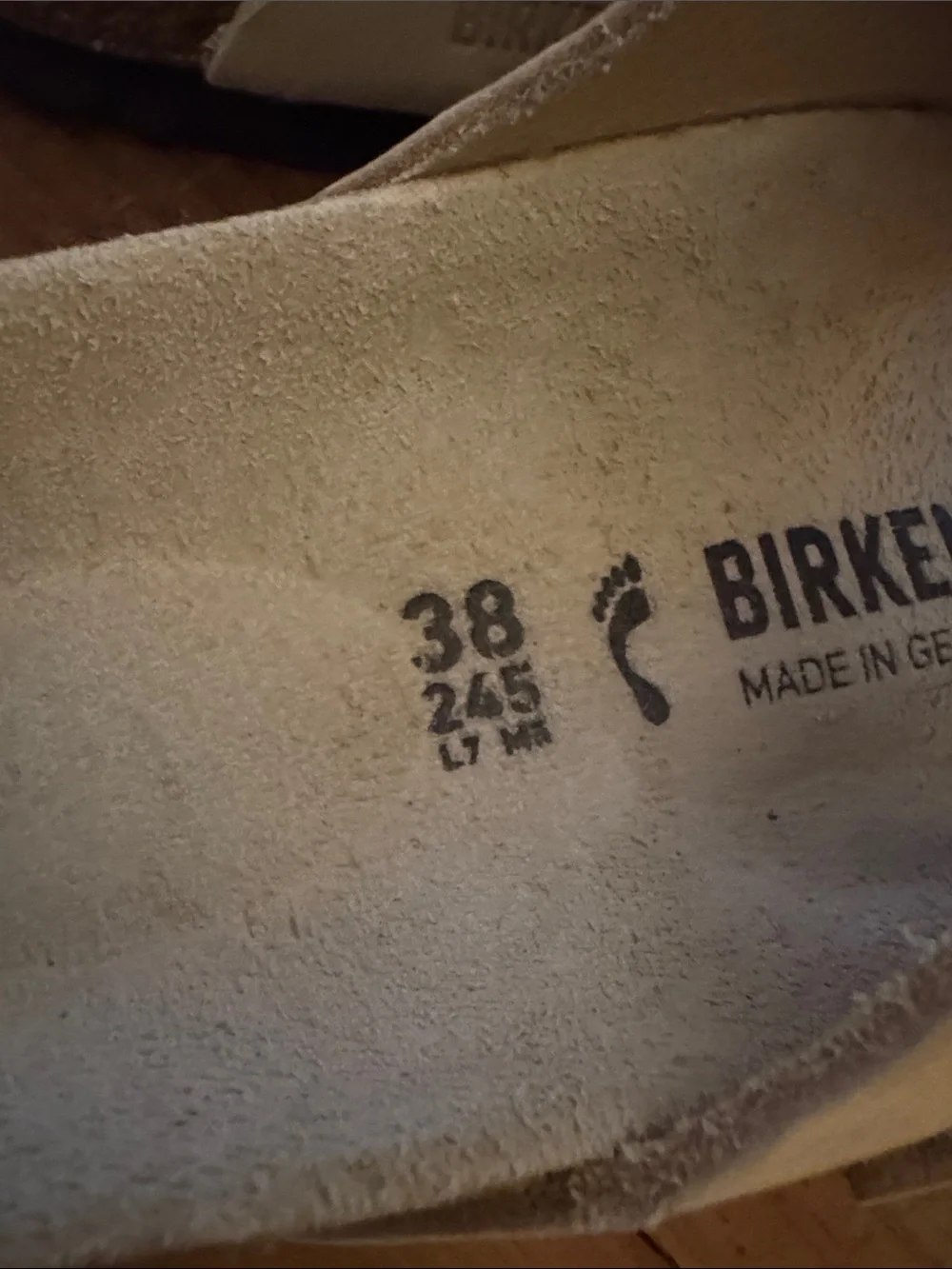 Birkenstock Kids Cream Double Buckle Slide Sandals